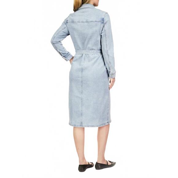 NEW SANCTUARY wrapped up denim dress in virtuous - Picture 4 of 4